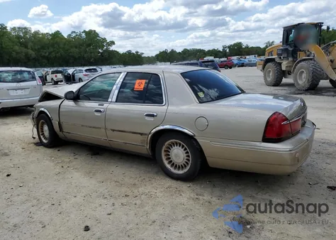 2000 Mercury Grand Marquis Ls z USA, uszkodzony, nr VIN 2MEFM75W6YX619802